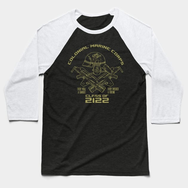 Class of 2122 (Army) Baseball T-Shirt by mannypdesign